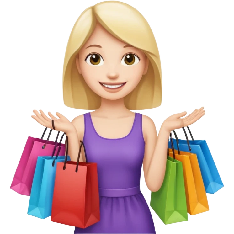 shopping emoji