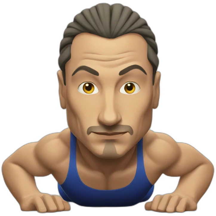 Zlatan push ups emoji