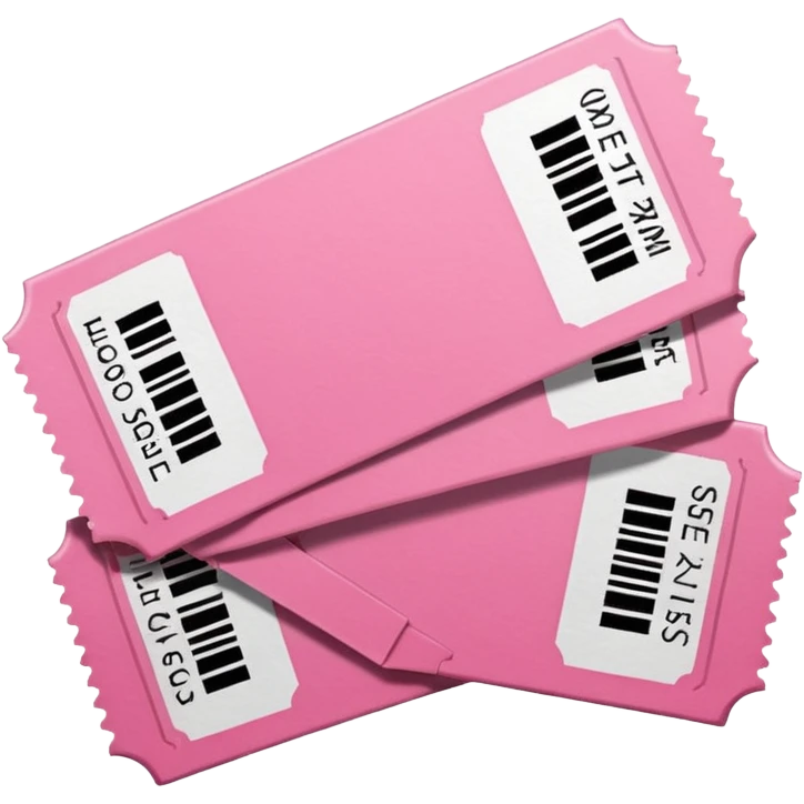 Billetes rosas emoji