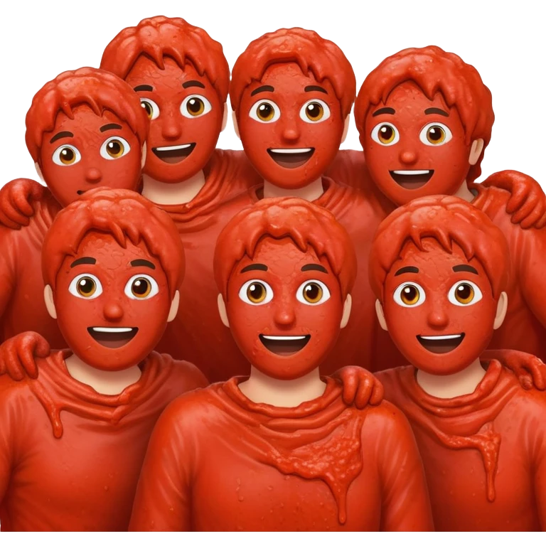 La Tomatina festival tomato fight emoji