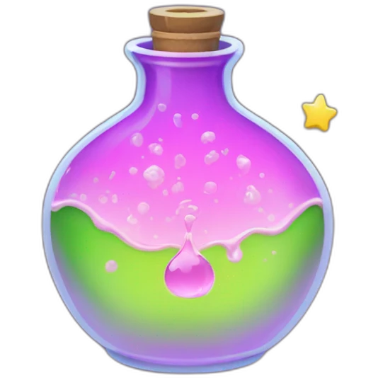 Magic potion emoji