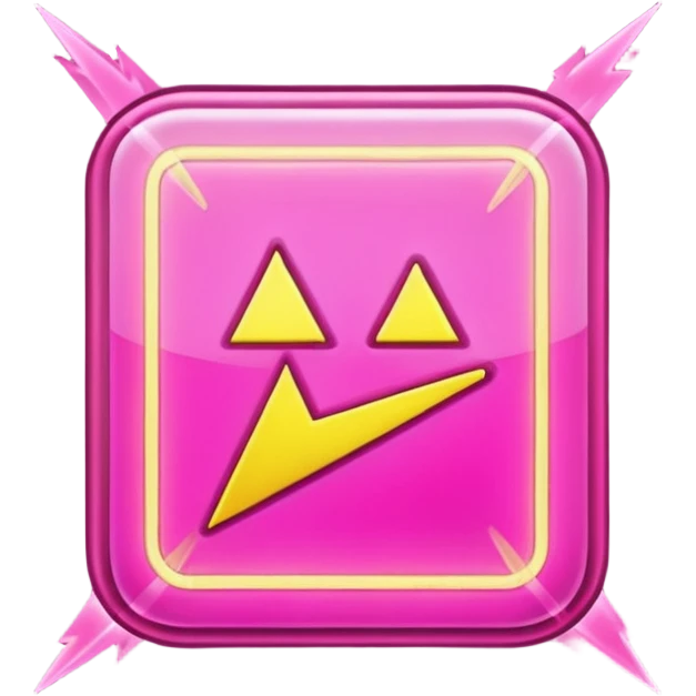 pink high voltage emoji