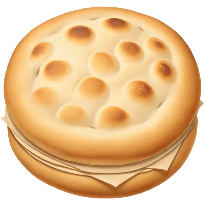 Greek pita bread emoji