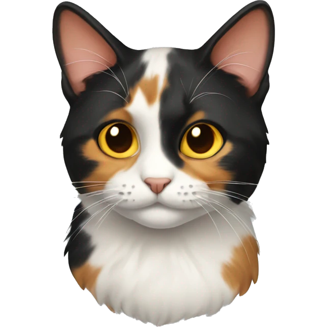 calico cat emoji