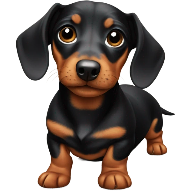 Mini dachshund  emoji