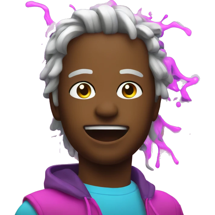 Neon Night Splash emoji