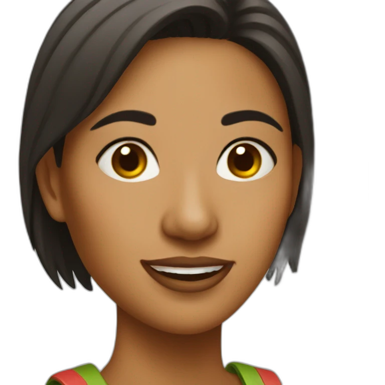 Costa rican woman emoji