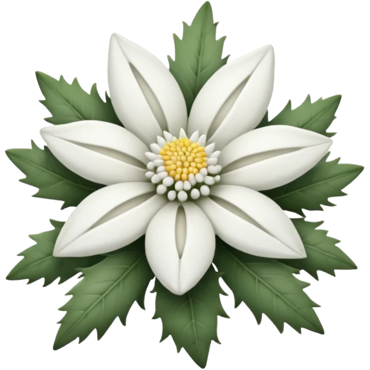 edelweiss realista emoji