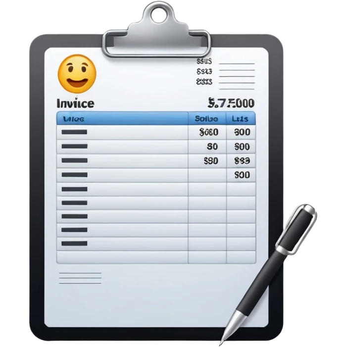 invoice emoji