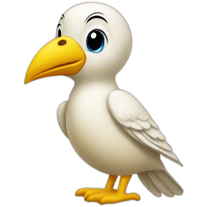 Tweety bird emoji