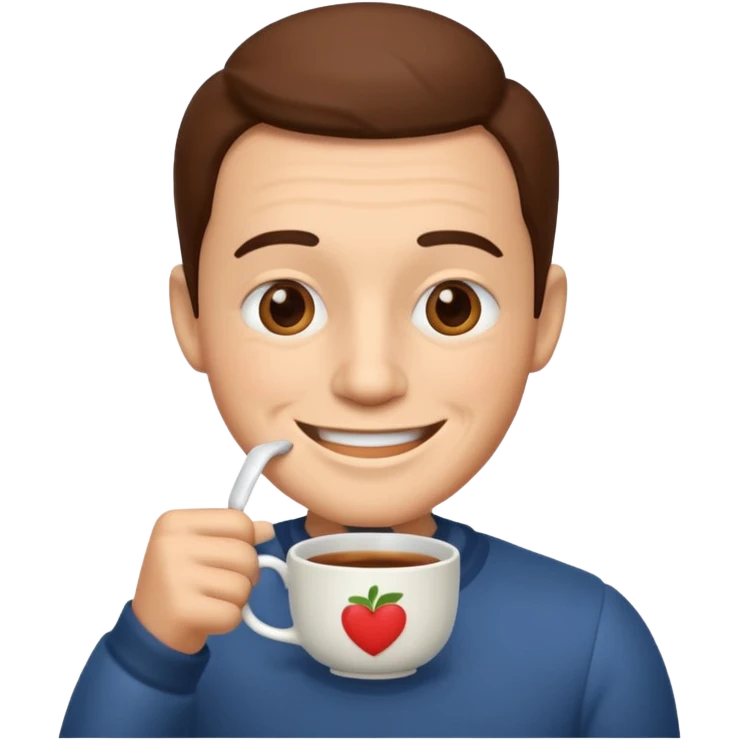 Çay içen Freddy emoji