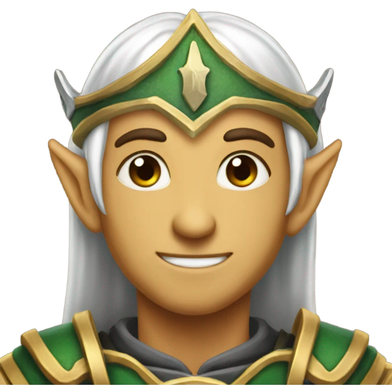Paladin elf emoji