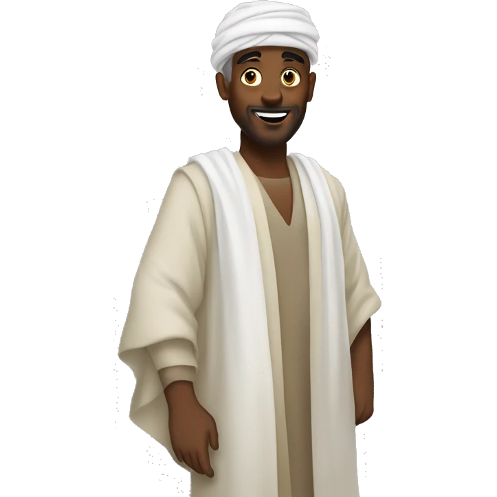 Bardela en djellaba  emoji