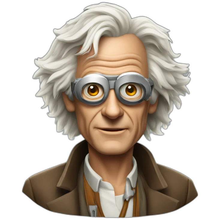 Doc Emmett brown emoji