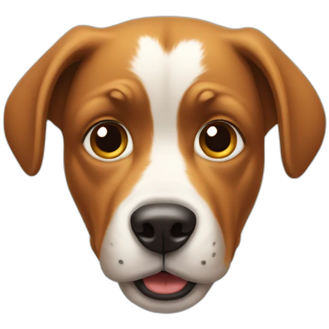 Confused dog emoji