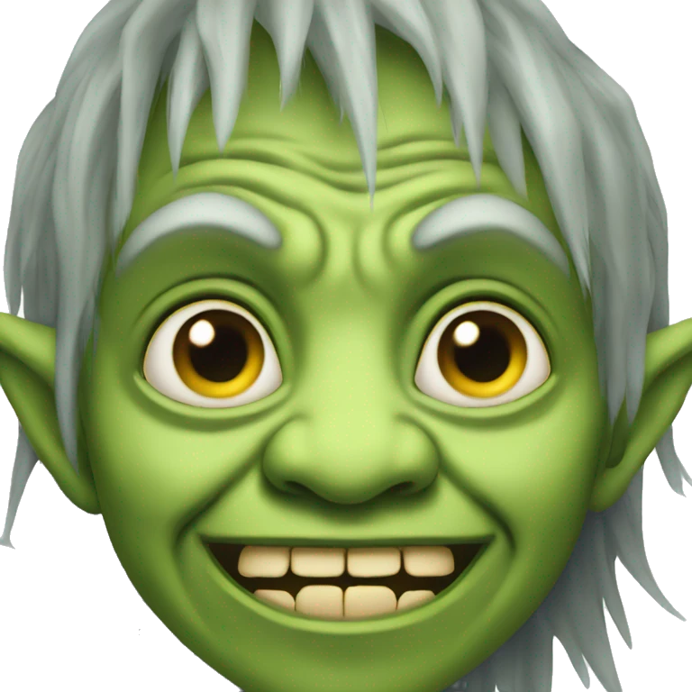 Troll goblin emoji