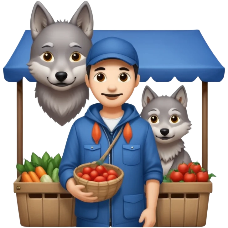  -night-market-vendor-wolf and back vendor emoji