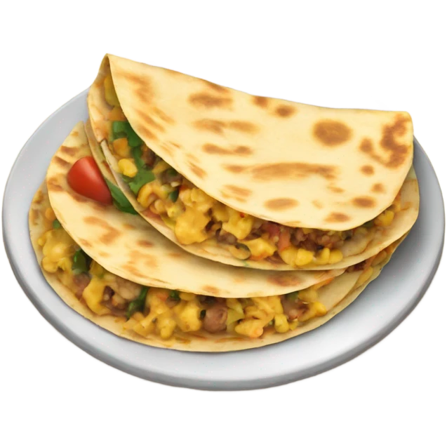 Quesadillas dinner emoji