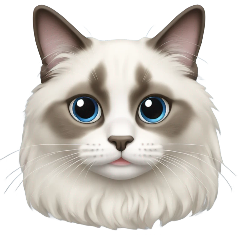 Ragdoll cat emoji