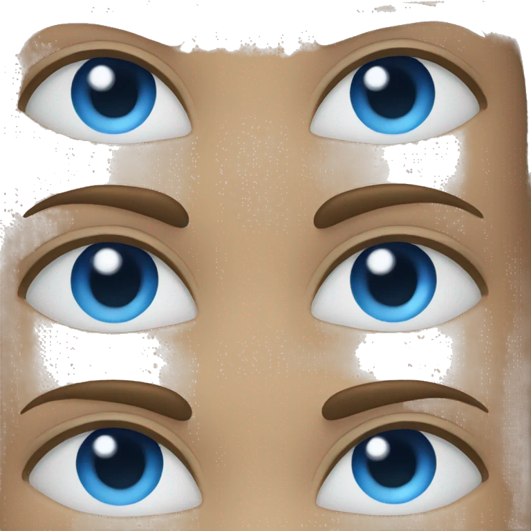 Children boy eyes blue emoji