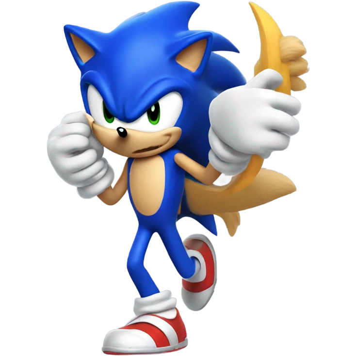 Sonic the hedgehog  emoji