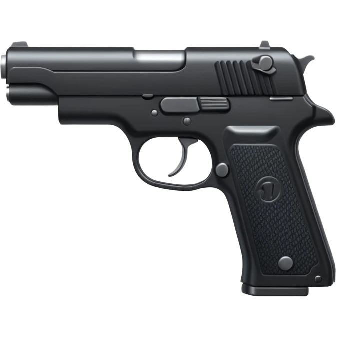генерирай ми емоджи на черен боен пистолет  emoji