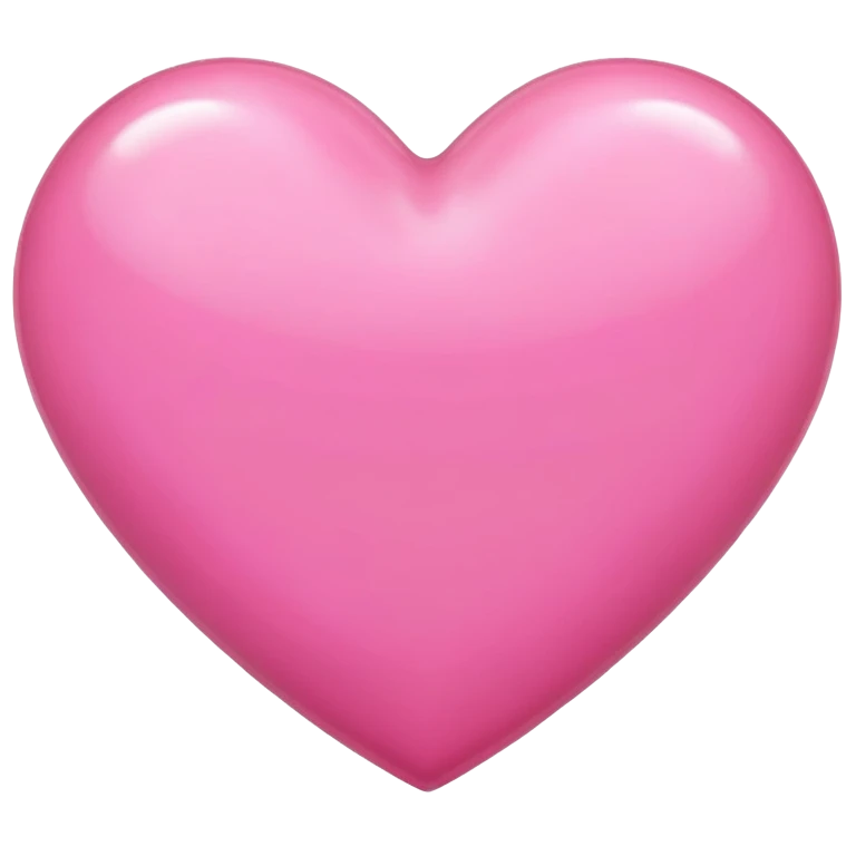 Pink heart emoji
