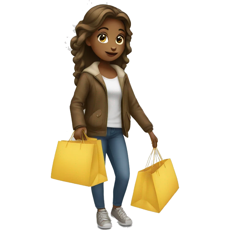 Girl shopping  emoji