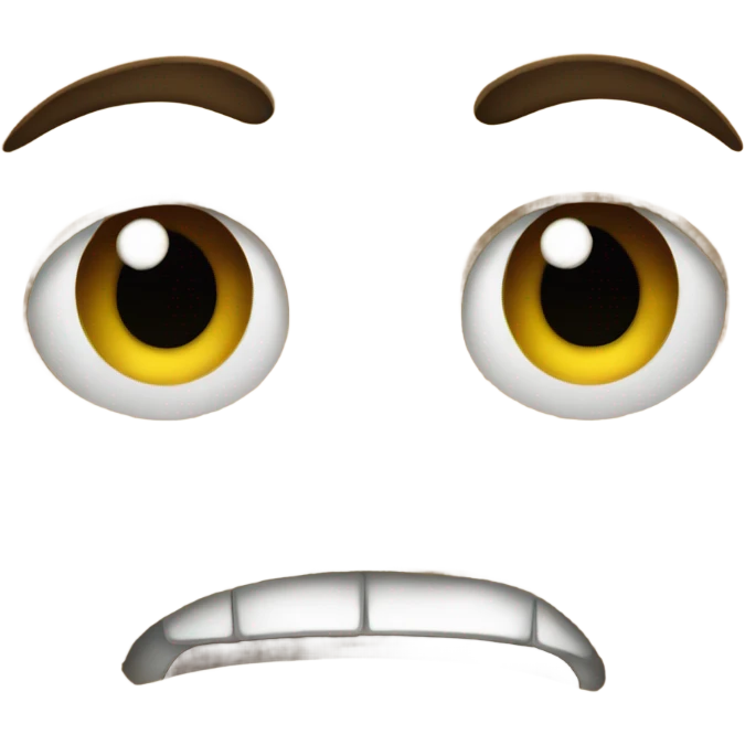 Make an annoyed emoji  emoji