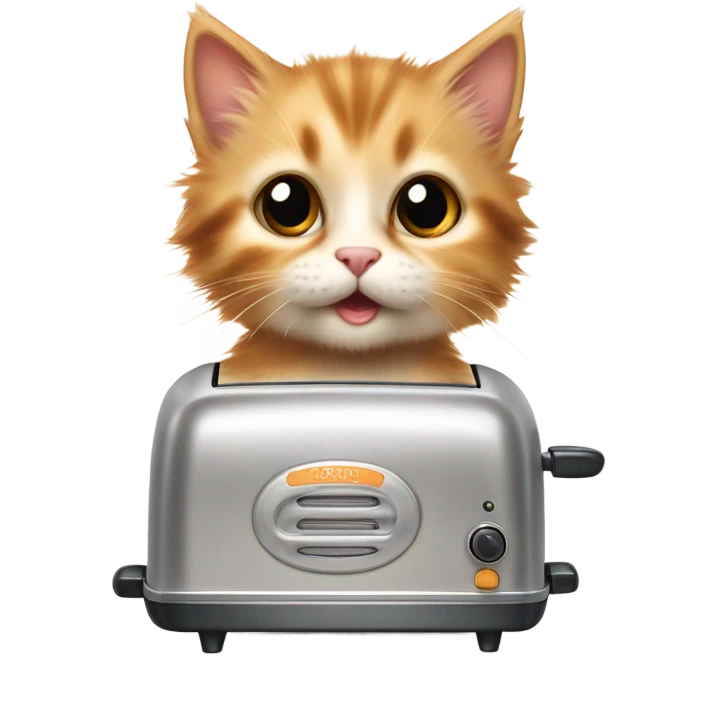 Toaster Kitten emoji