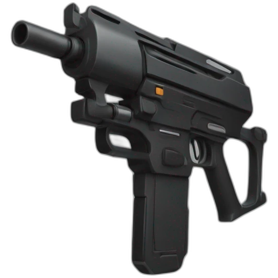 black blaster emoji
