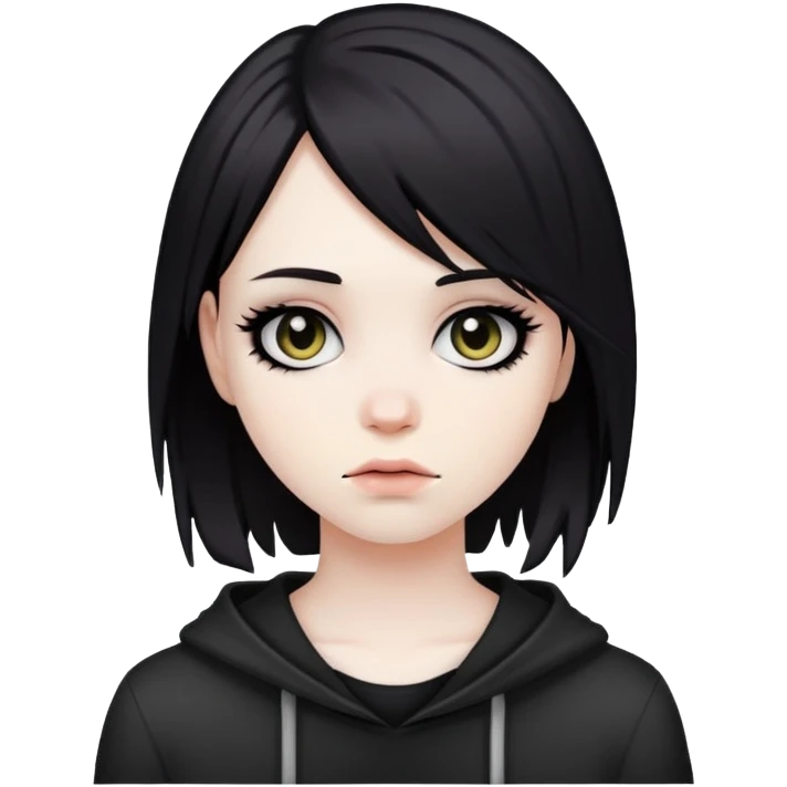 emo girl emoji