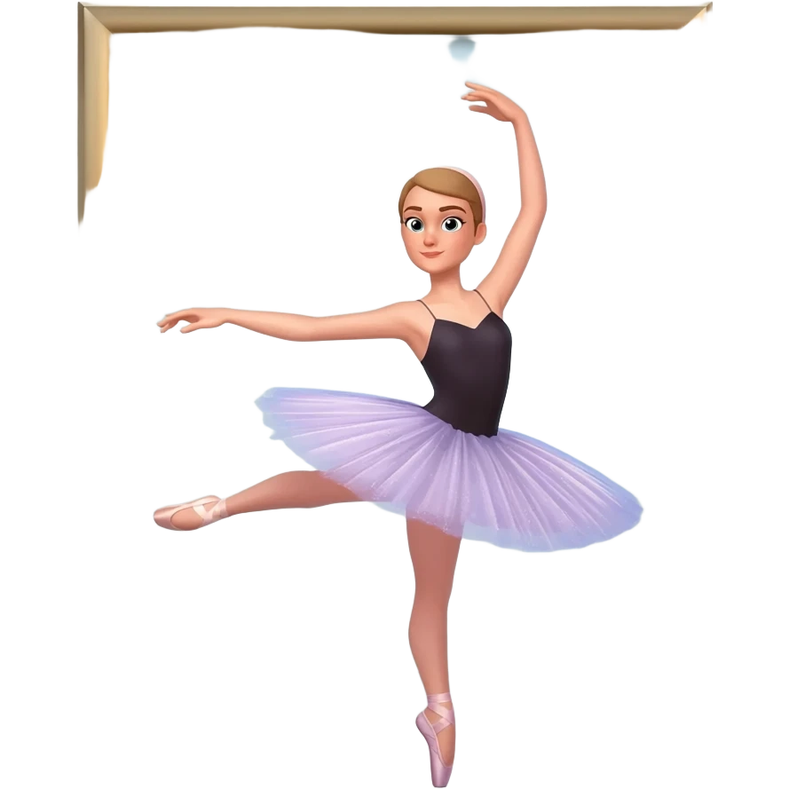 Art Gallery + Ballerina = Gallerina emoji