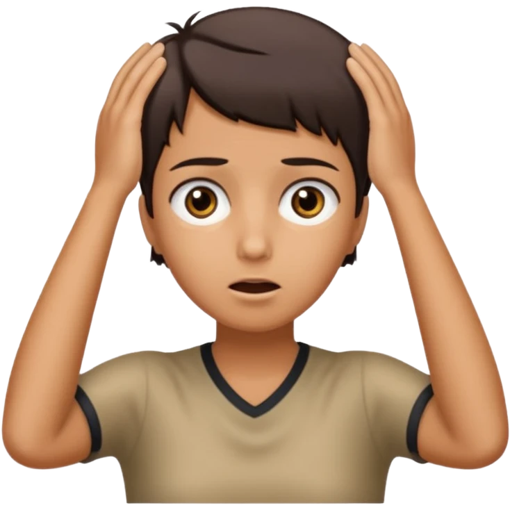 Going to fast for you (hand over the head  motion) emoji