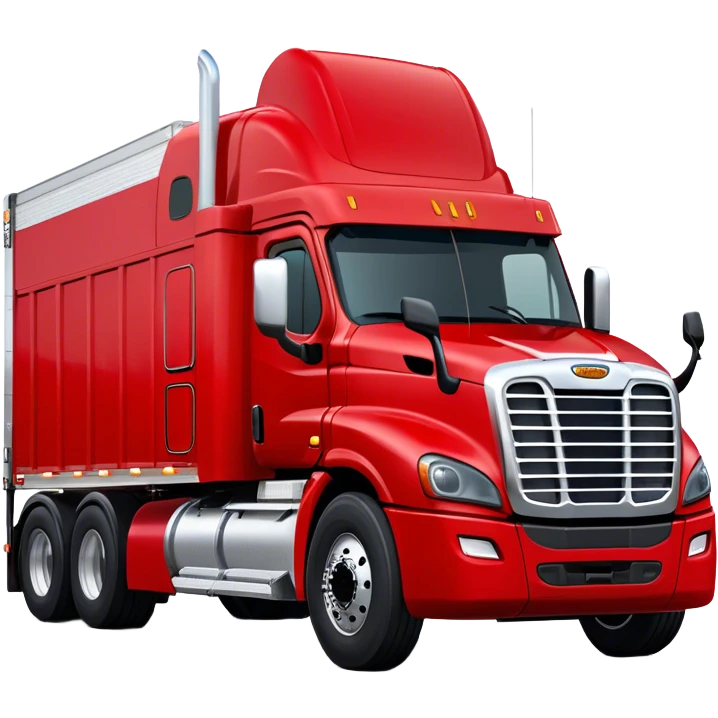 Cattle Truck - Freightliner Cascadia (Model Year: 2021) (Iconic colour: Red) emoji