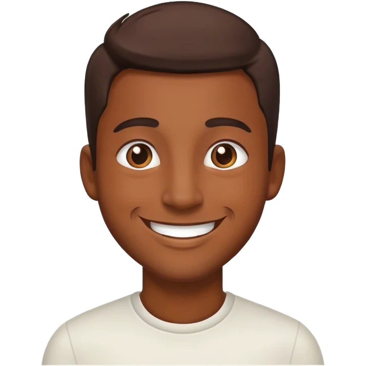 portrait of a smiling man emoji