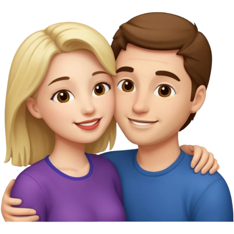 People having sex naked and kissing emoji