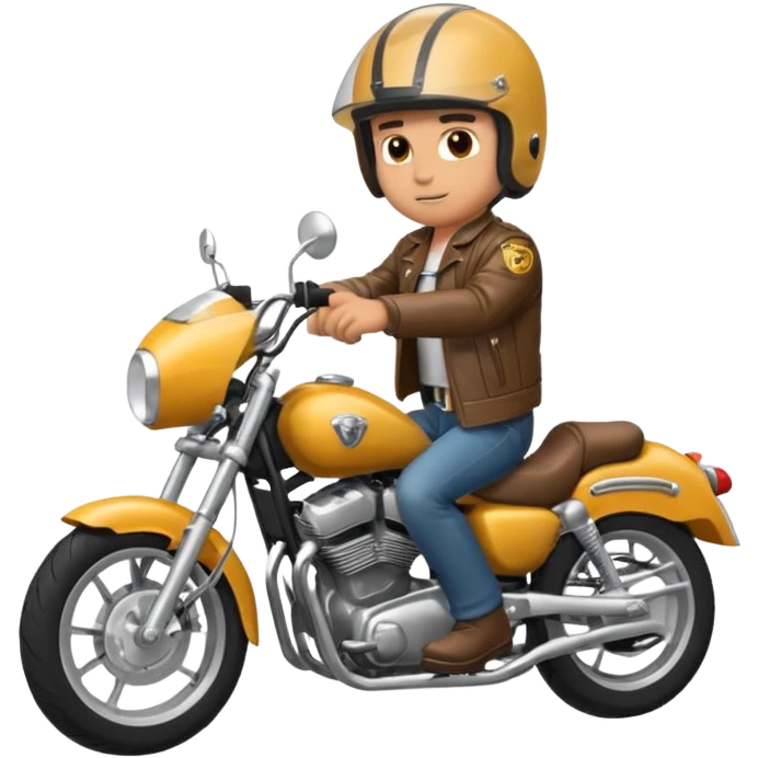Man on motorcycle  emoji