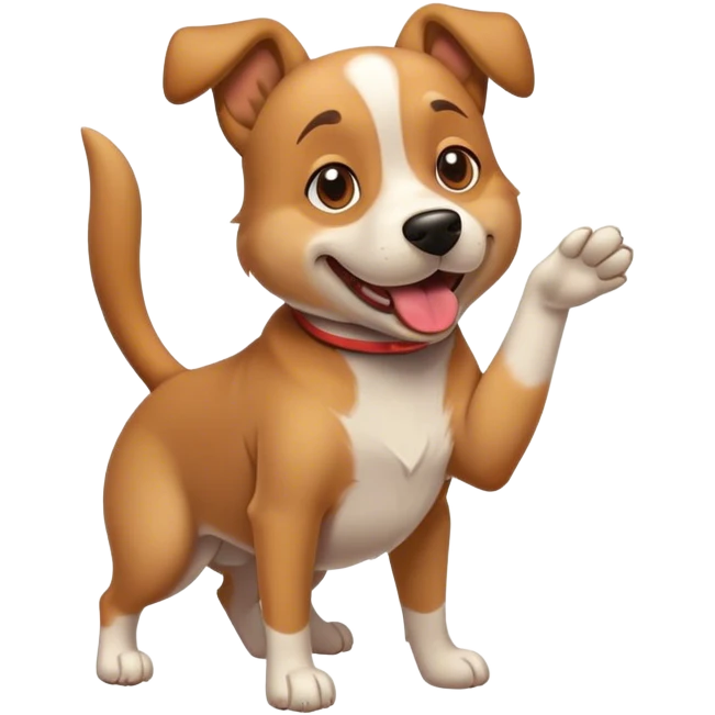 dog pose emoji