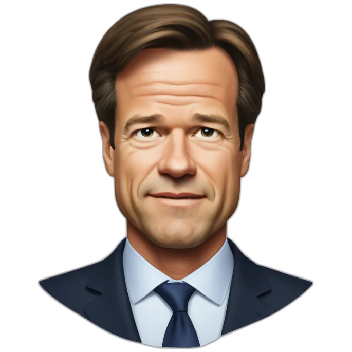 Mark Rutte VVD emoji