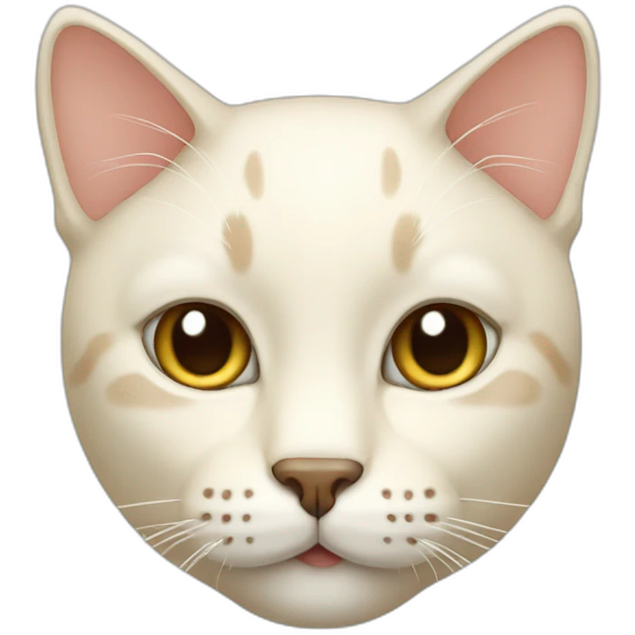cream cat emoji