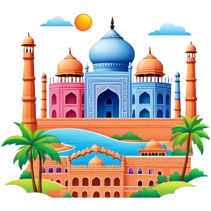 Post card India emoji