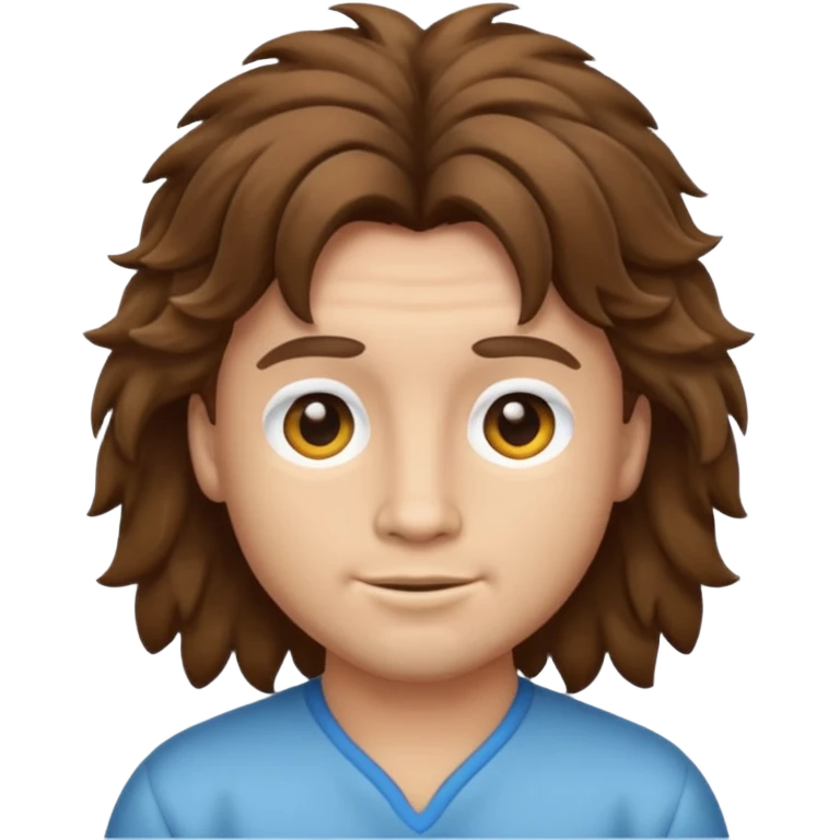 emoji of a mullet emoji