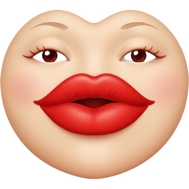 губы поцелуй emoji
