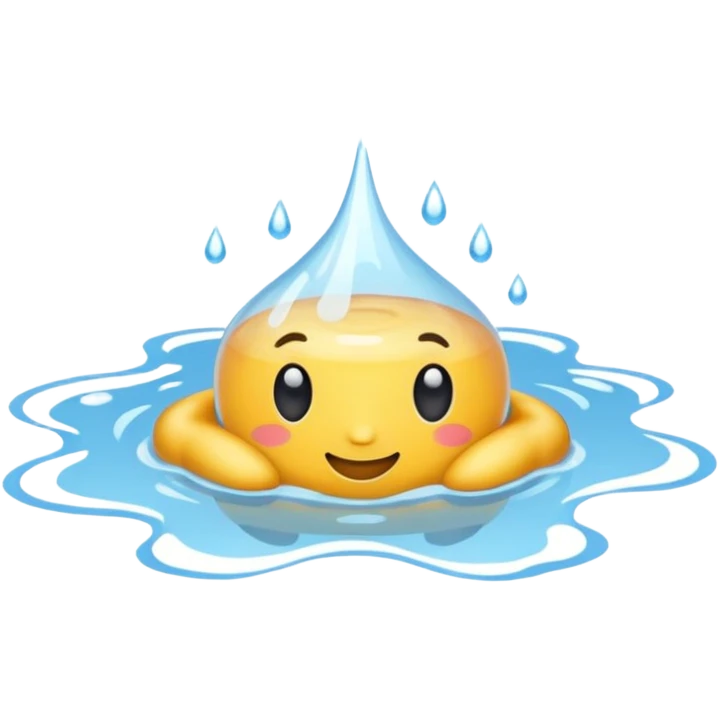 puddle of water emoji