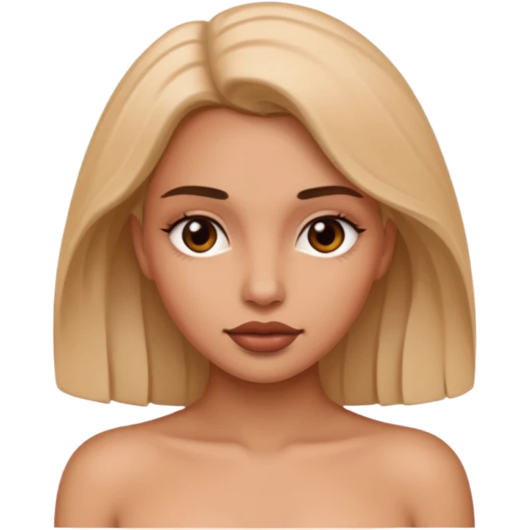 Woman spread vagina emoji