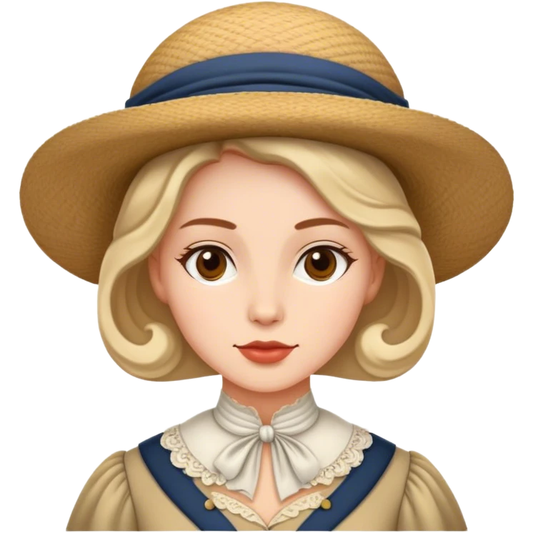 Founding father as a woman  emoji