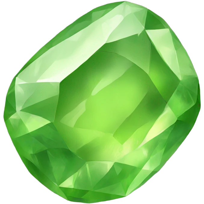 Peridot gemstone  emoji