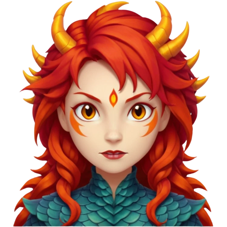 Dragon Woman emoji