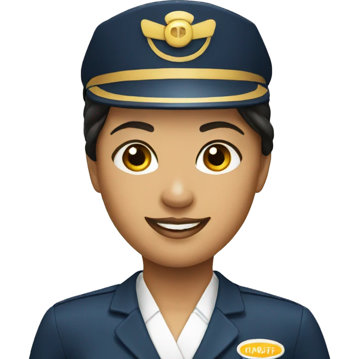 flight attendant emoji